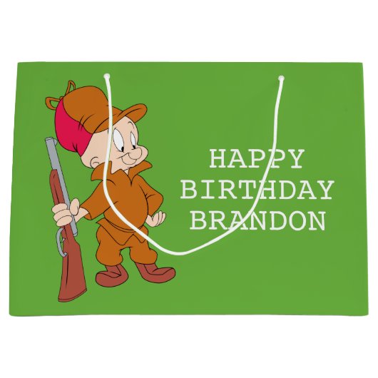 ELMER FUDD™ | Met Pistool Large Cadeautasje (Voorkant)