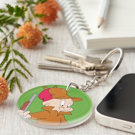 ELMER FUDD™ | Met Pistool Sleutelhanger (Voorkant Rechts)