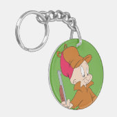 ELMER FUDD™ | Met Pistool Sleutelhanger (Voorkant Links)