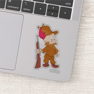 ELMER FUDD™ Met Pistool Sticker