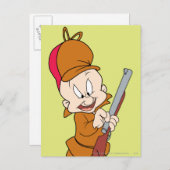 ELMER FUDD™ Ready to Hunt Briefkaart (Voorkant / Achterkant)