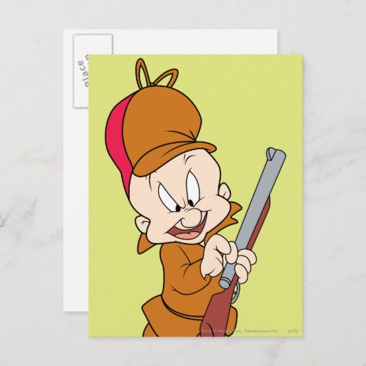 ELMER FUDD™ Ready to Hunt Briefkaart (Voorkant / Achterkant)