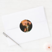 ELMER FUDD™ Viking Ronde Sticker (Envelop)