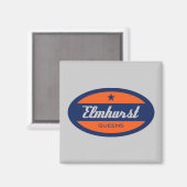 Elmhurst Magneet (Voorkant / Achterkant)