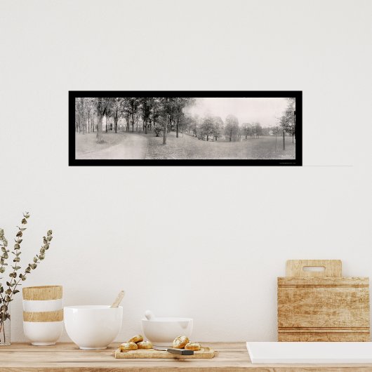 Elmira College NY Foto 1909 Poster (Keuken)