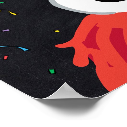 Elmo | 2e geboortedag — WelkomstPoster Poster (Hoek)