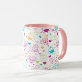 Elmo & Abby Cadabby Valentijn Hearts Pattern Mok (Voorkant rechts)