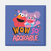 Elmo & Abby | Zo Schattig Magneet (Voorkant)