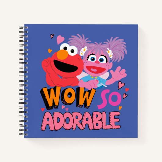 Elmo & Abby | Zo Schattig Notitieboek (Voorkant)