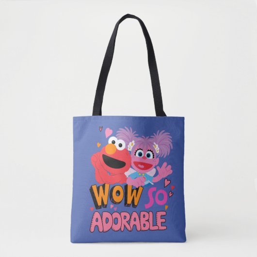 Elmo & Abby | Zo Schattig Tote Bag (Voorkant)