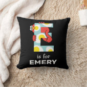 Elmo Alfabet | E Eieren Kussen (Deken)