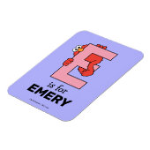 Elmo Alfabet | E Roze Magneet (Linkerzijde)