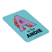 Elmo Alfabet | Een Paarse Magneet (Rechterzijde)