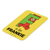 Elmo Alfabet | F Groen Magneet (Linkerzijde)