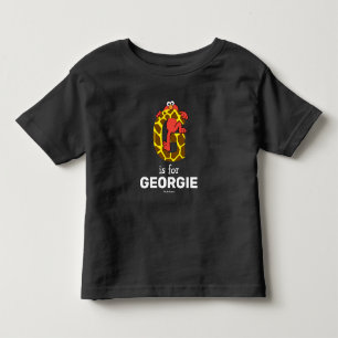 Elmo Alfabet   G Giraffe Kinder Shirts