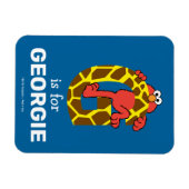 Elmo Alfabet | G Giraffe Magneet (Horizontaal)