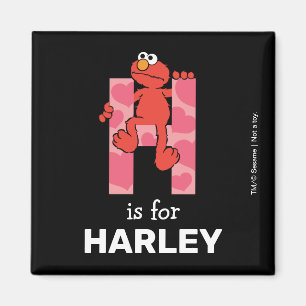 Elmo Alfabet   H Harten Magneet