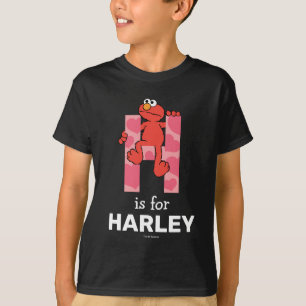 Elmo Alfabet   H Harten T-shirt