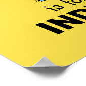 Elmo Alfabet | I Blauw Poster (Hoek)