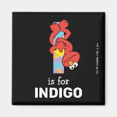 Elmo Alfabet | I Ijs Magneet (Voorkant)