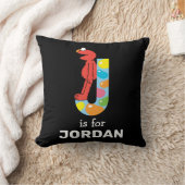 Elmo Alfabet | J Jelly Bean Kussen (Deken)
