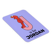 Elmo Alfabet | J Roze Magneet (Rechterzijde)