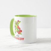 Elmo Alfabet | K Kiwi Mok (Voorkant links)