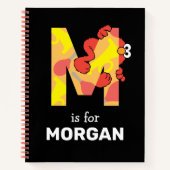 Elmo Alfabet | M Muzie Notitieboek (Voorkant)