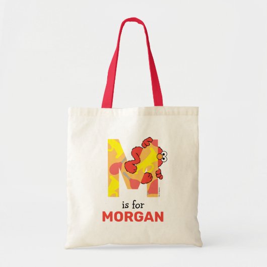 Elmo Alfabet | M Muziek Tote Bag (Voorkant)