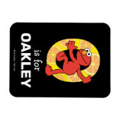 Elmo Alfabet | O Sinaasappel Magneet (Horizontaal)