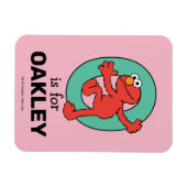 Elmo Alfabet | O Teal Magneet (Horizontaal)