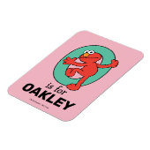 Elmo Alfabet | O Teal Magneet (Linkerzijde)