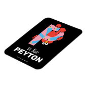 Elmo Alfabet | P Potlood Magneet (Linkerzijde)