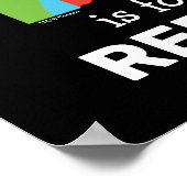 Elmo Alfabet | R Regenboog Poster (Hoek)