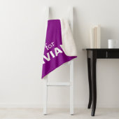 Elmo Alfabet | V Blauw Sherpa Deken (In situ)