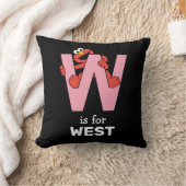 Elmo Alfabet | W Roze Kussen (Deken)