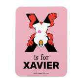 Elmo Alfabet | X Röntgen Magneet (Verticaal)