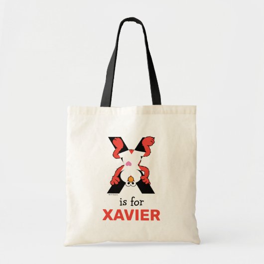 Elmo Alfabet | X Röntgen Tote Bag (Voorkant)
