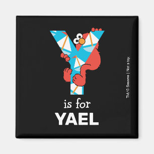 Elmo Alfabet   Y Jacht Magneet