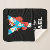Elmo Alfabet | Y Jacht Sherpa Deken (Voorkant (horizontaal))