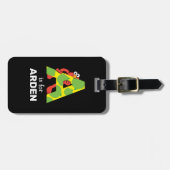 Elmo Alphabet | A Apple Bagagelabel (Voorkant horizontaal)