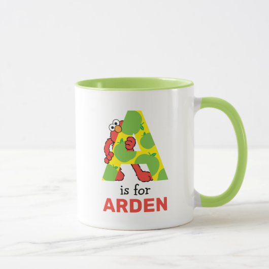 Elmo Alphabet | A Apple Mok (Rechts)