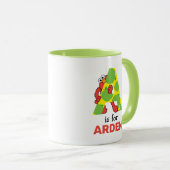 Elmo Alphabet | A Apple Mok (Voorkant rechts)