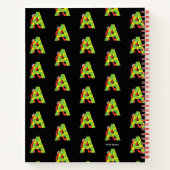 Elmo Alphabet | A Apple Notitieboek (Achterkant)