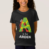 Elmo Alphabet | A Apple T-shirt (Voorkant)