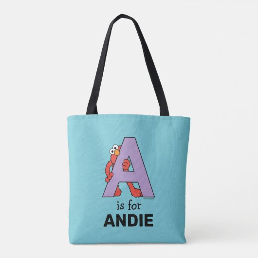 Elmo Alphabet | A PAARS Tote Bag (Achterkant)
