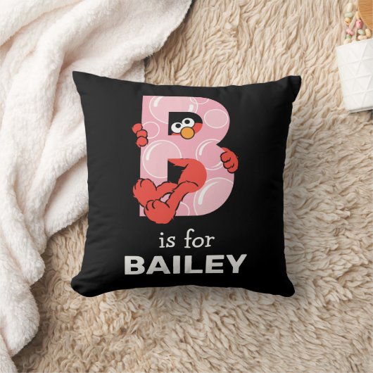 Elmo Alphabet | B Bubbles Kussen (Deken)