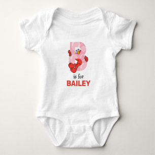 Elmo Alphabet B Bubbles Romper