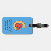 Elmo Alphabet | C SINAASAPPEL Bagagelabel (Achterkant horizontaal)