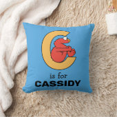 Elmo Alphabet | C SINAASAPPEL Kussen (Deken)